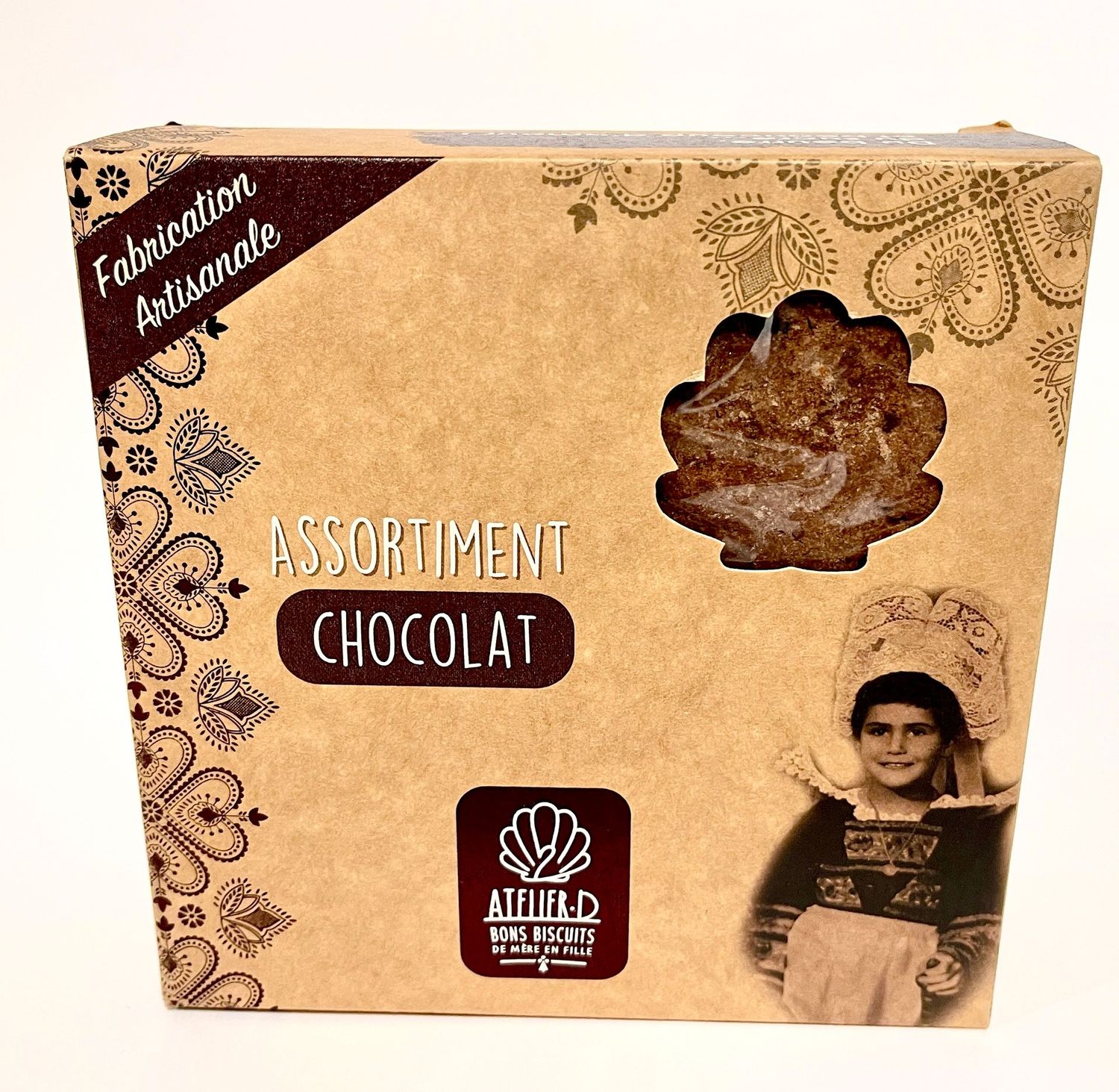 Assortiment de Galettes et Palets bretons au chocolat