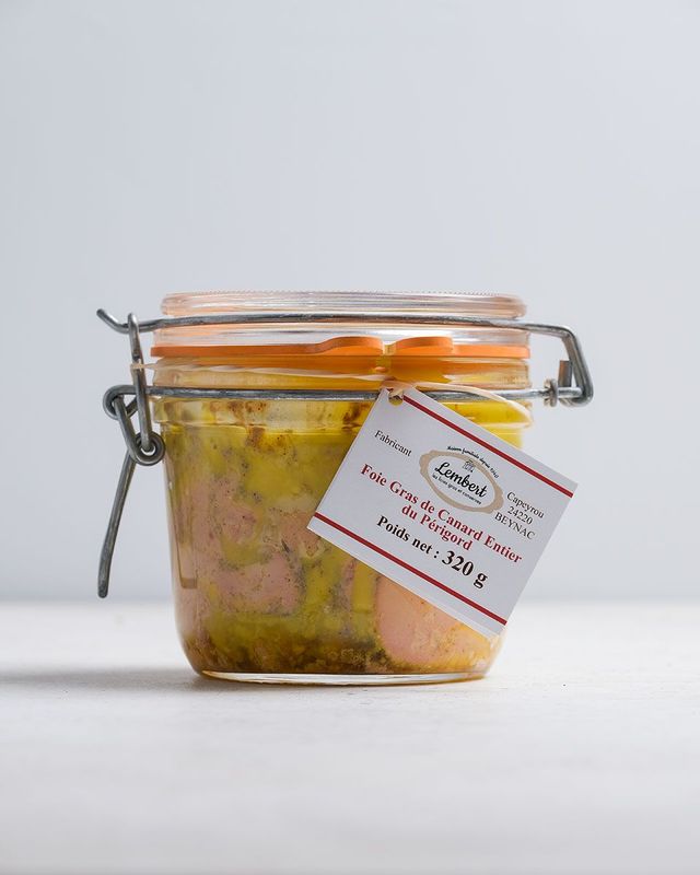 Foie gras de canard entier du Périgord 320g