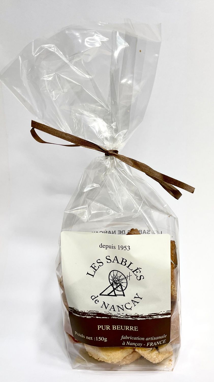Sablés de Nancay aux pépites de chocolat
