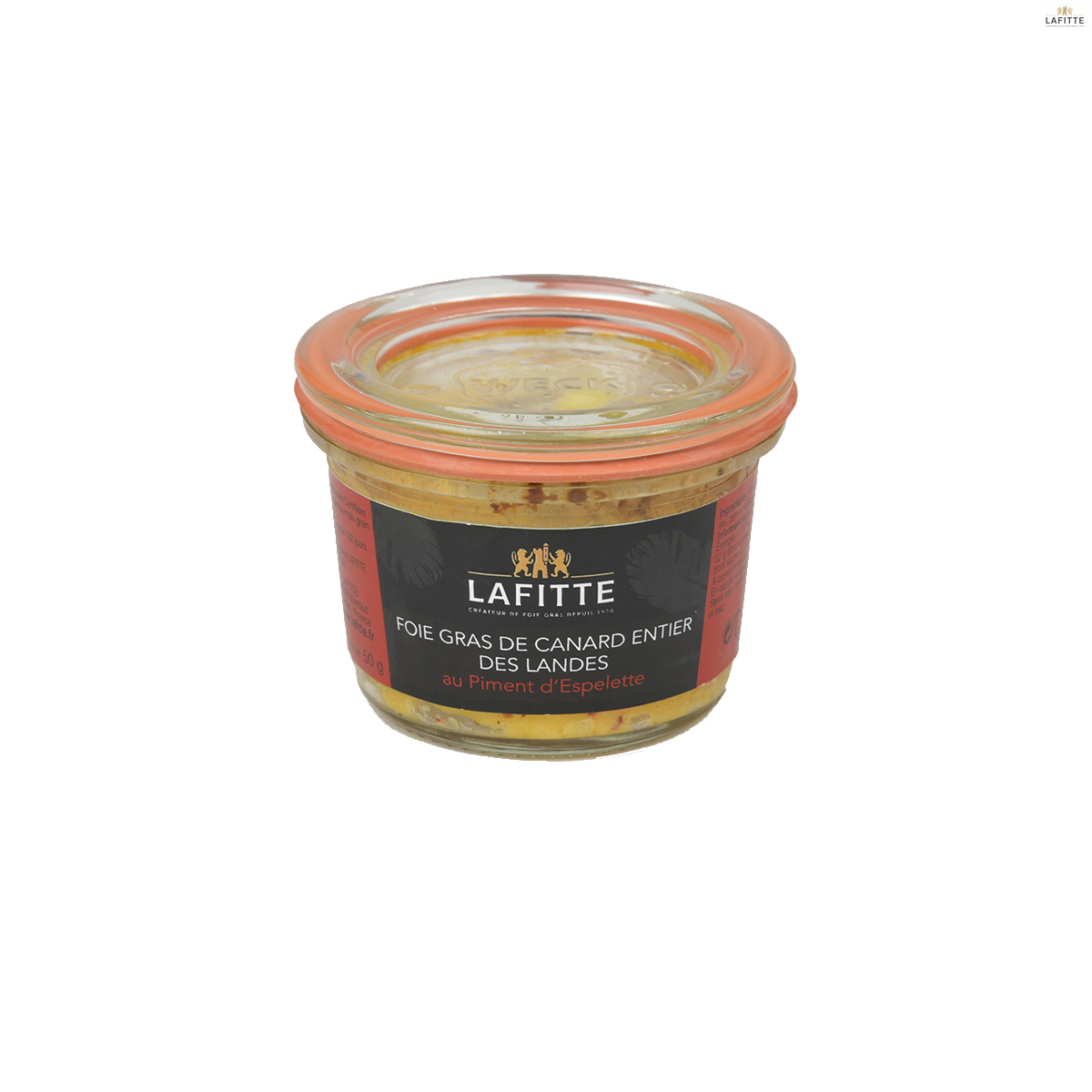 Foie Gras de canard au piment d'Espelette