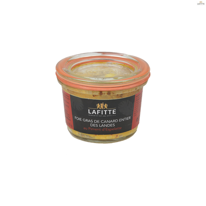Foie Gras de canard au piment d'Espelette