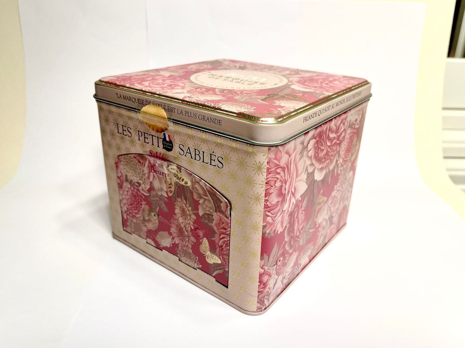 Coffret de biscuits sablés