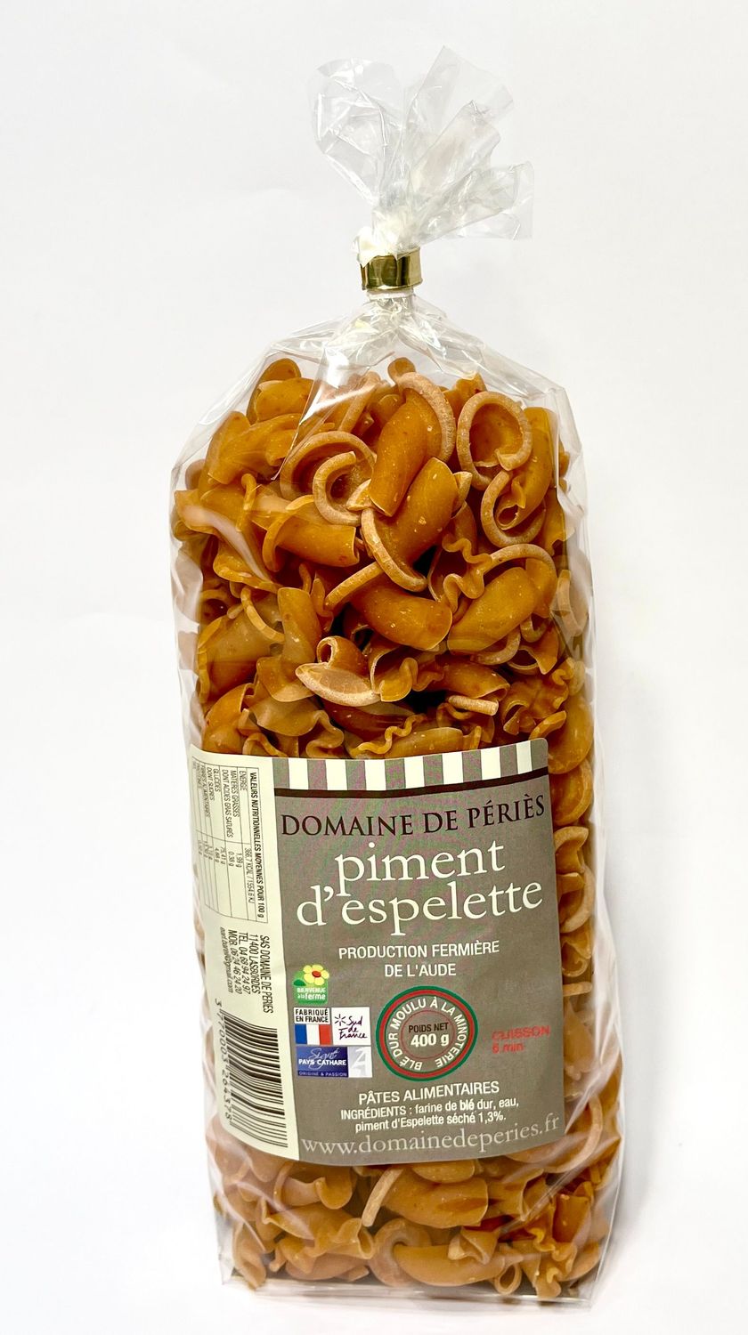 Pâtes au piment d'Espelette