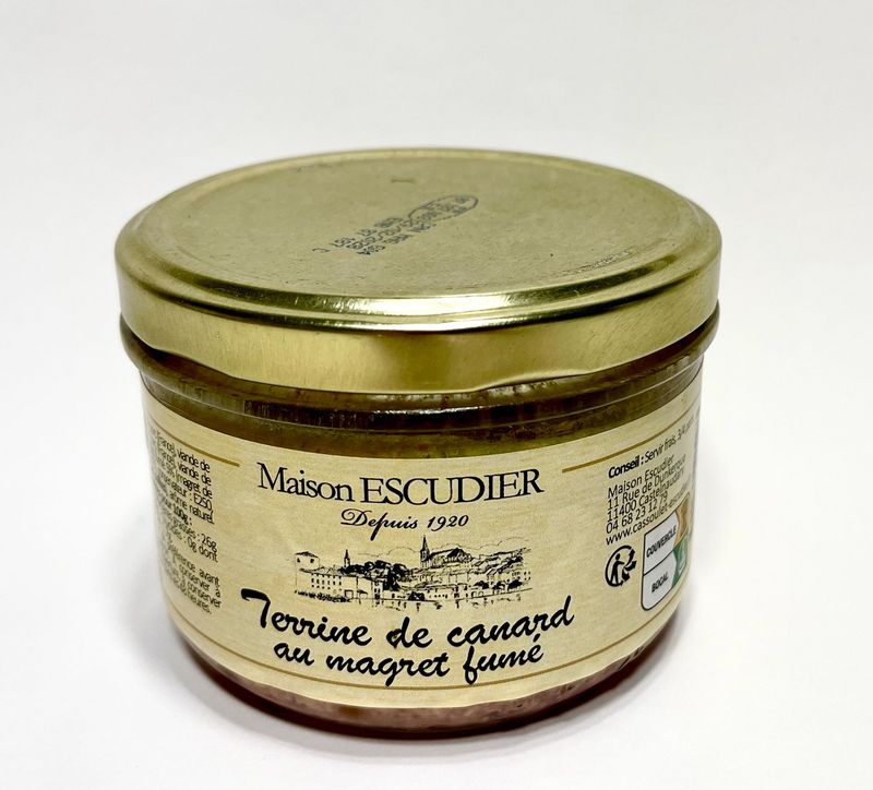 Terrine de canard au magret