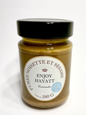 Purée noisette et sésame