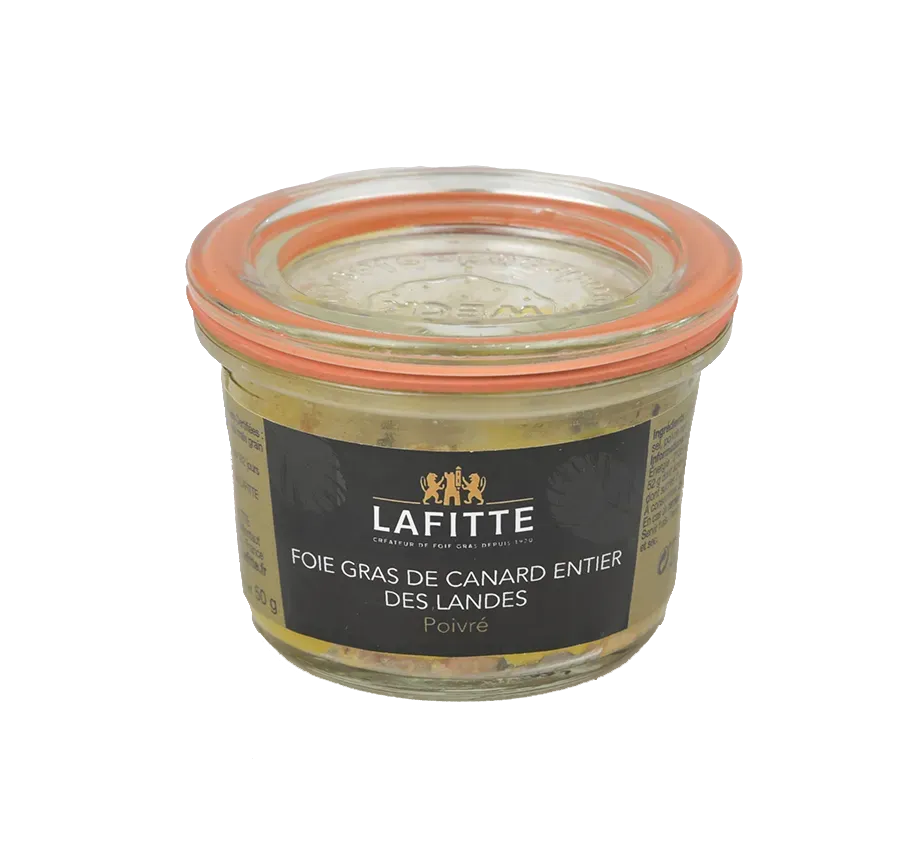 Foie Gras de canard poivré