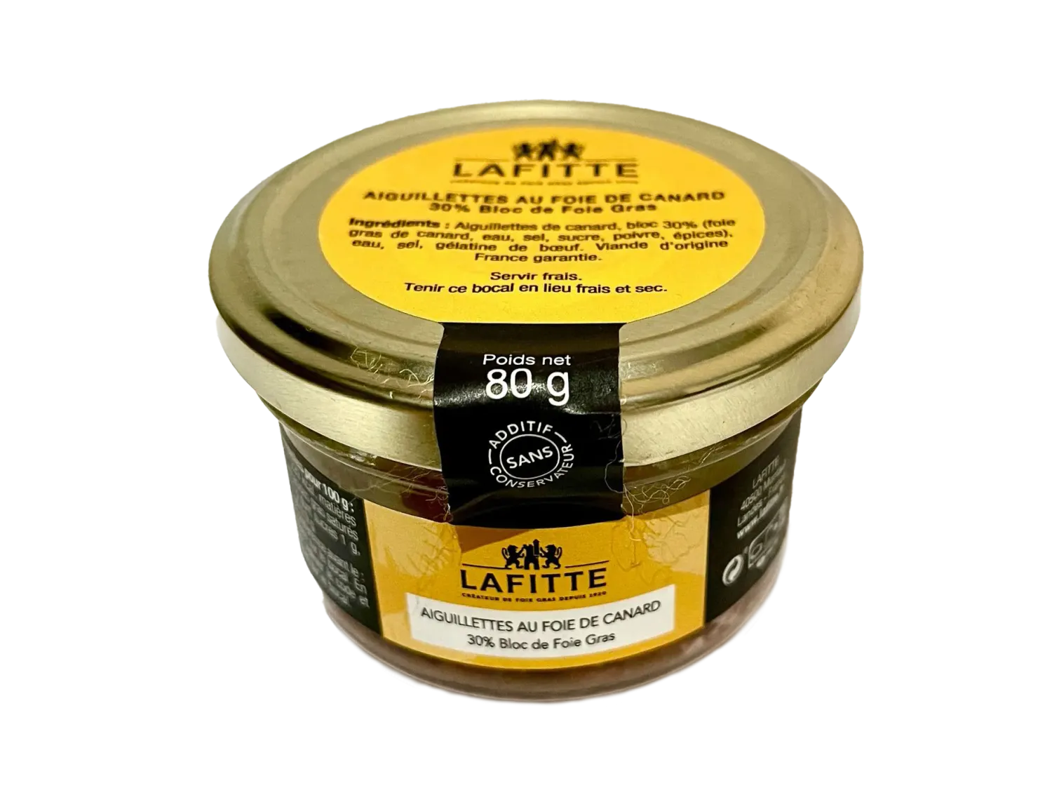 Aiguillettes au Foie Gras de canard