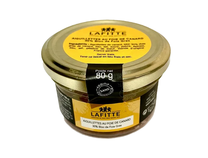 Aiguillettes au Foie Gras de canard
