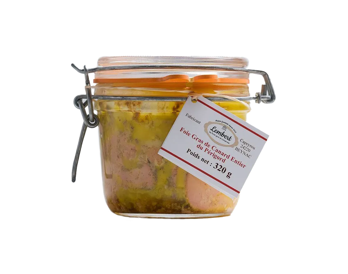 Foie gras de canard entier du Périgord 320g