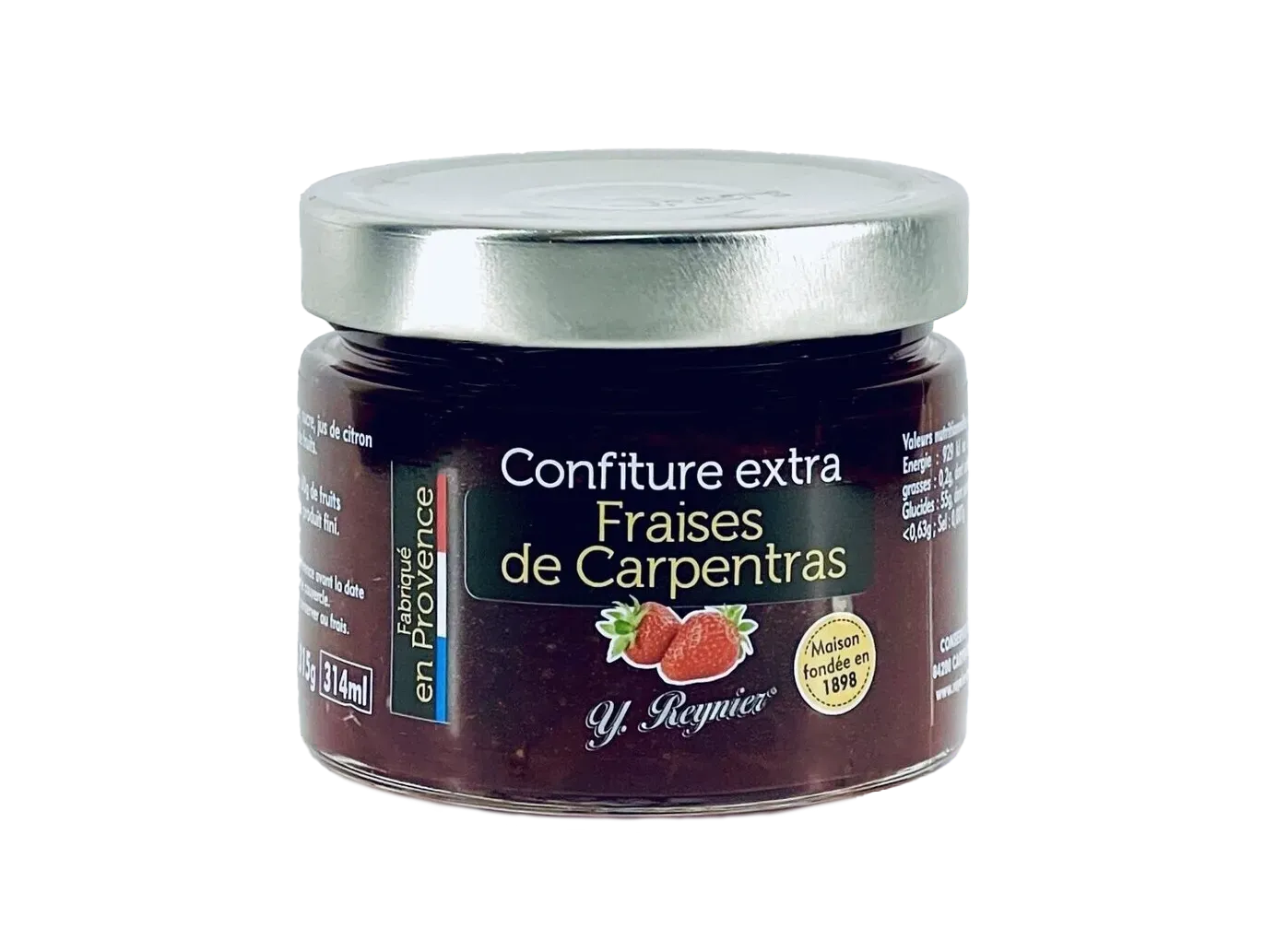 Confiture Fraises de Carpentras