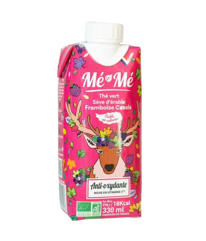 Boisson Mé-Mé Antioxydante Framboise Cassis Bio Boisson Mé-Mé Antioxydante Framboise Cassis Bio