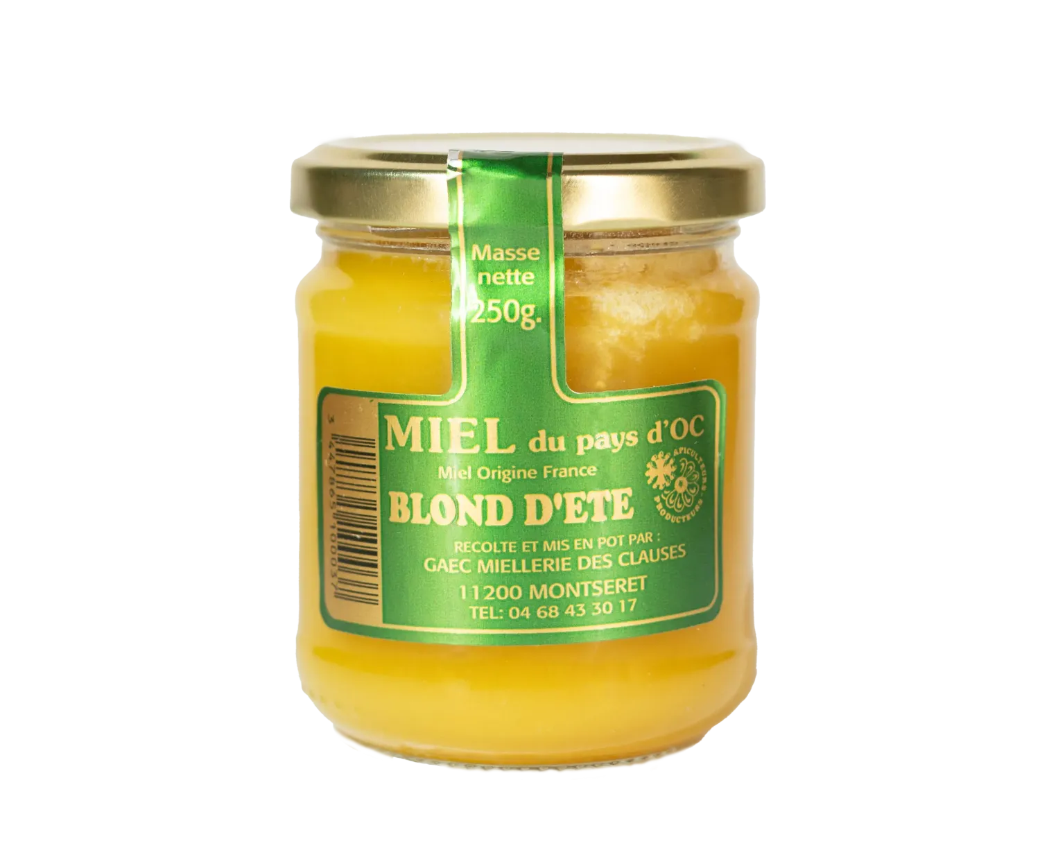 Miel blond d'été 250g