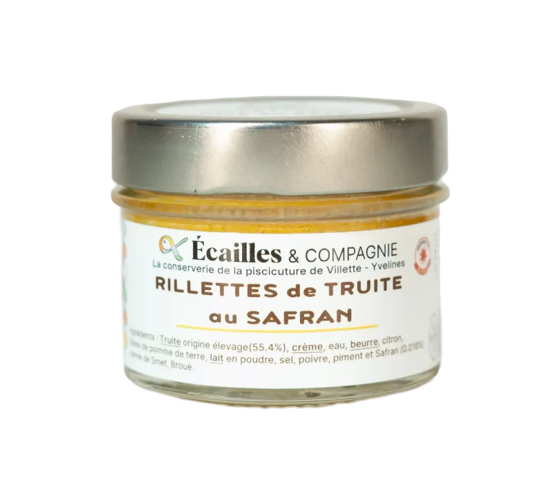 Rillettes de Truite au safran de Houdan Rillettes de Truite au safran de Houdan