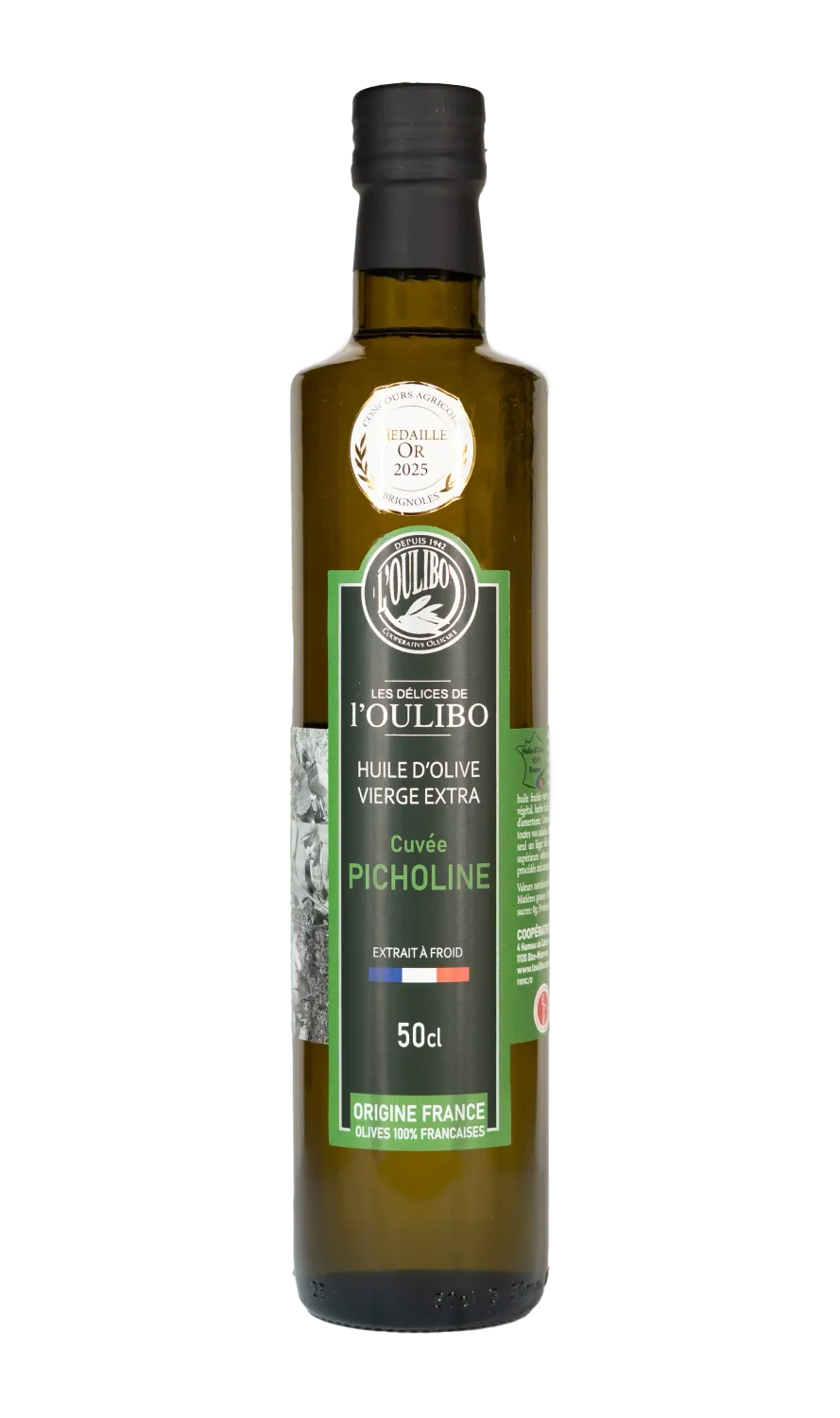 Huile d'olive cuvée Picholine
