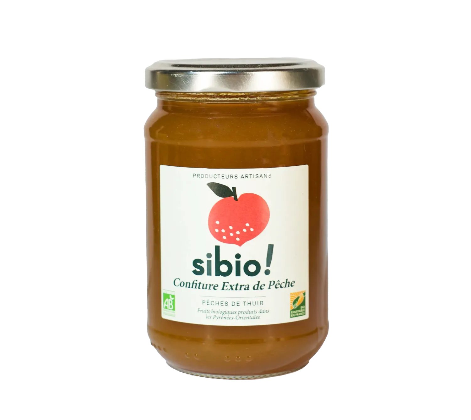 Confiture Extra de pêche Bio Confiture Extra de pêche Bio