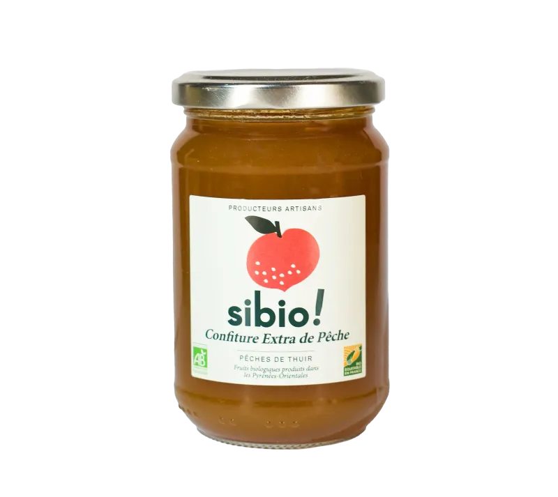 Confiture Extra de pêche Bio Confiture Extra de pêche Bio
