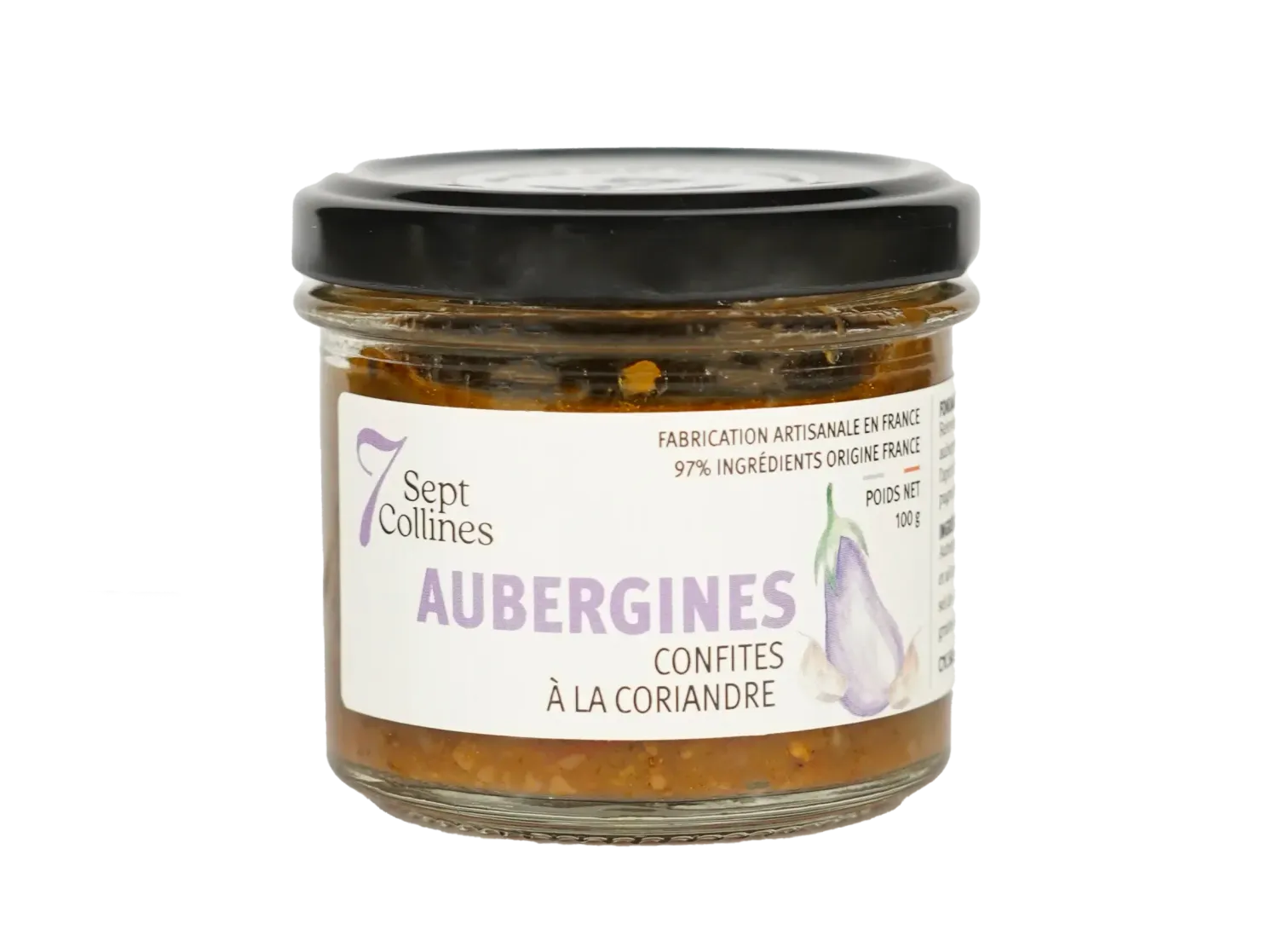 Aubergines confites à la Coriandre Aubergines confites à la Coriandre