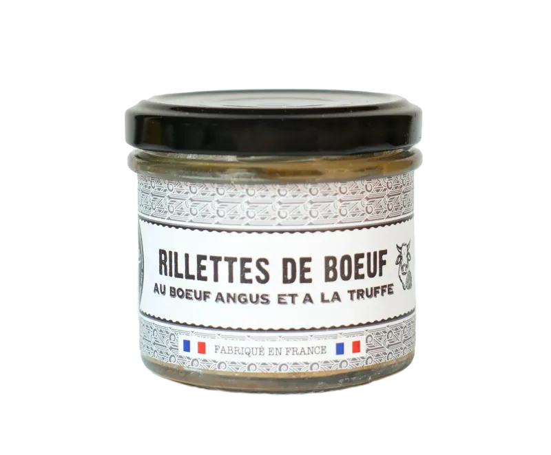 Rillettes de Bœuf Angus à la truffe Rillettes de Bœuf Angus à la truffe