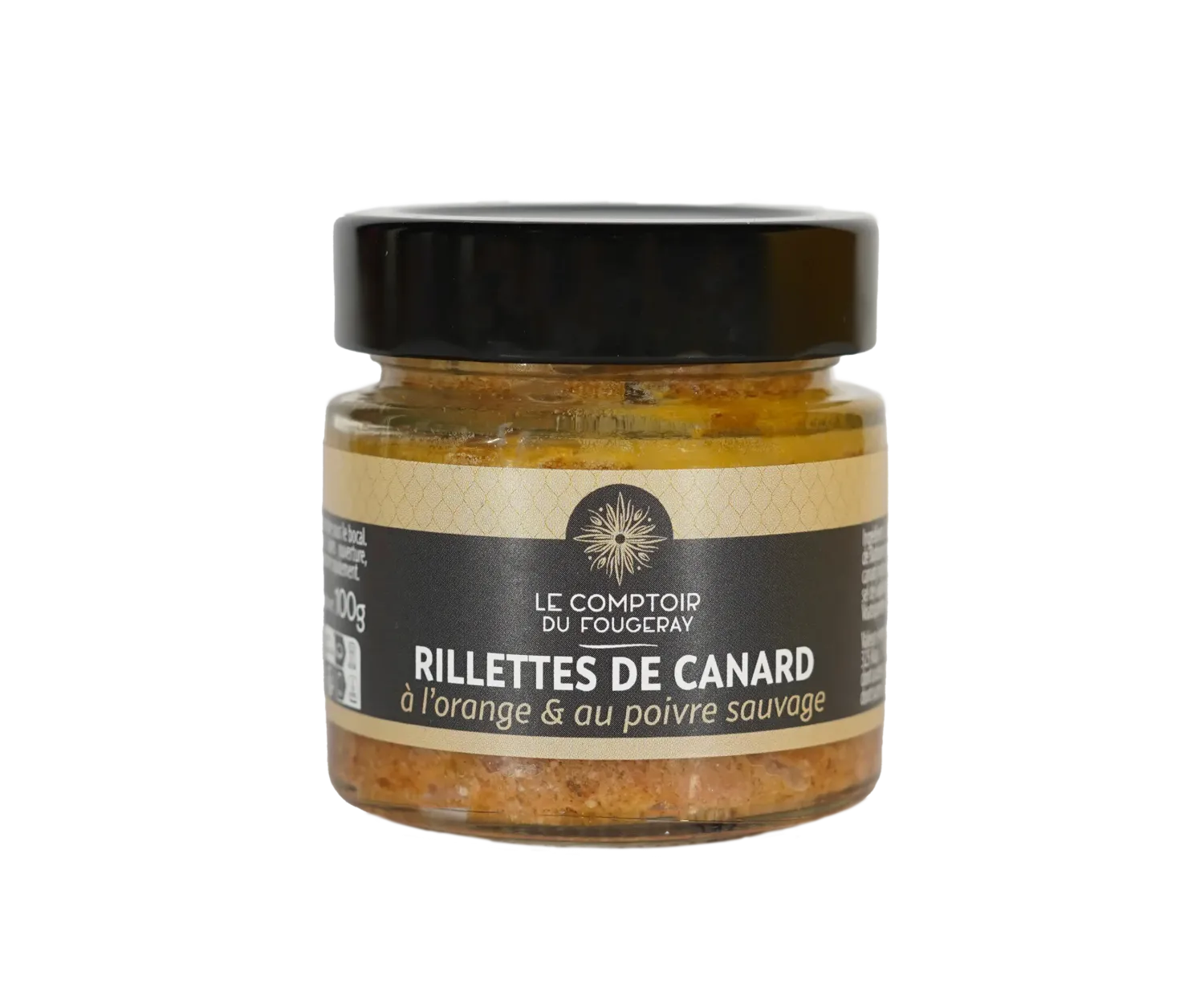 Rillettes de Canard à l'orange et au poivre sauvage