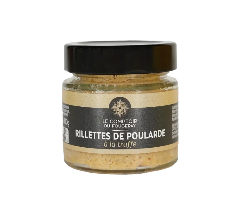Rillette de Poularde à la truffe Rillette de Poularde à la truffe