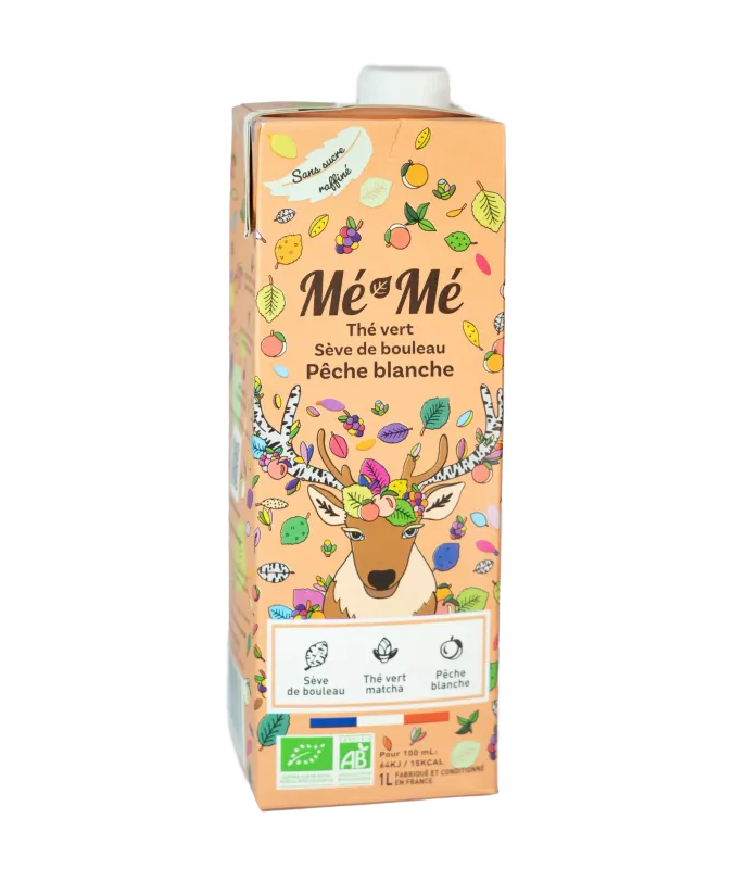 Boisson Mé-Mé Vitalisante Pêche Blanche Bio Boisson Mé-Mé Vitalisante Pêche Blanche Bio
