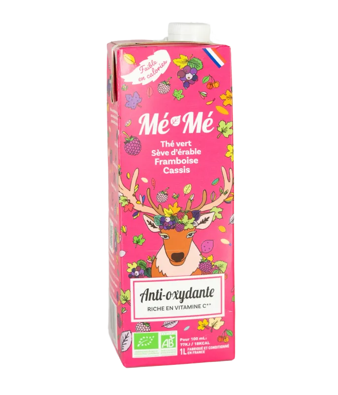 Boisson Mé-Mé Antioxydante Framboise Cassis Bio Boisson Mé-Mé Antioxydante Framboise Cassis Bio
