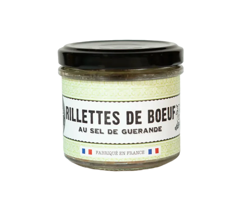 Rillettes de Bœuf au sel de Guérande Rillettes de Bœuf au sel de Guérande