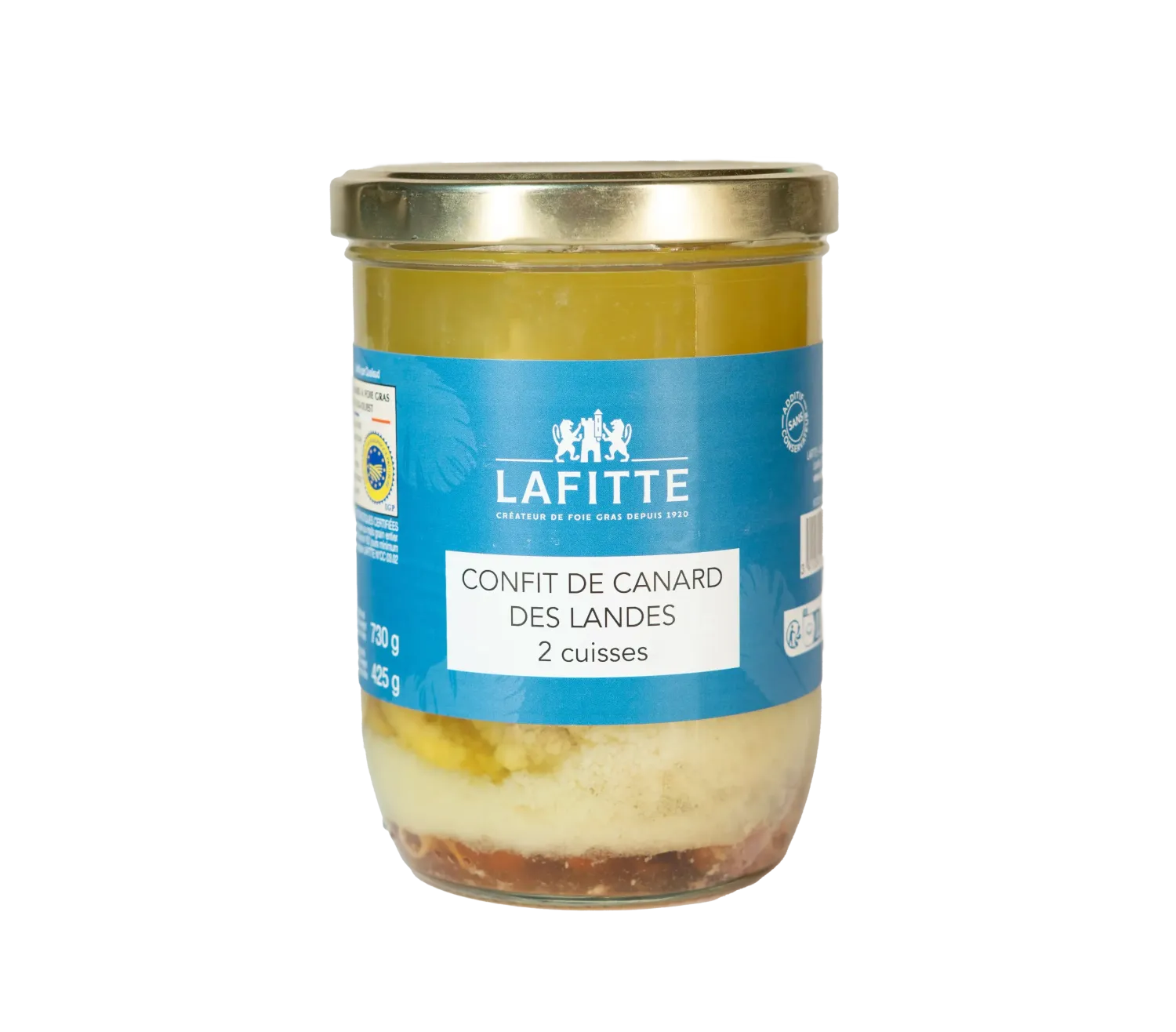 Confit de canard 2 cuisses Confit de canard 2 cuisses