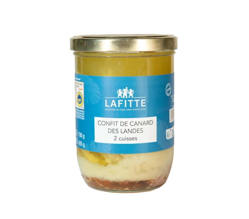 Confit de canard 2 cuisses Confit de canard 2 cuisses