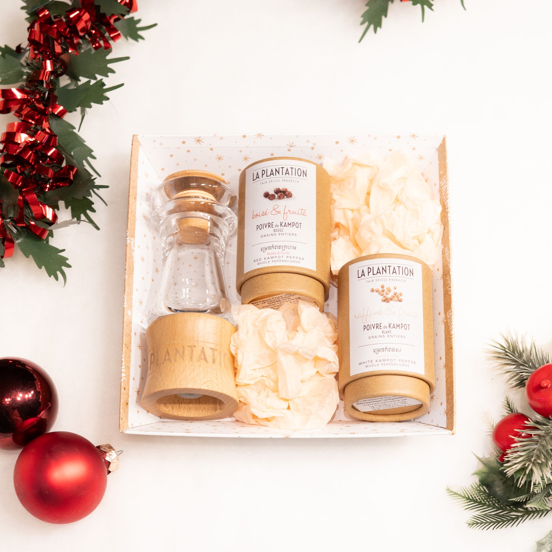 Coffret Poivres de Kampot