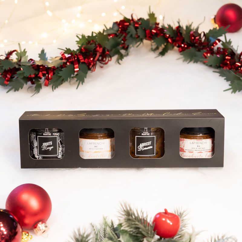 Coffret Confitures et Pâtes à tartiner Coffret Confitures et Pâtes à tartiner