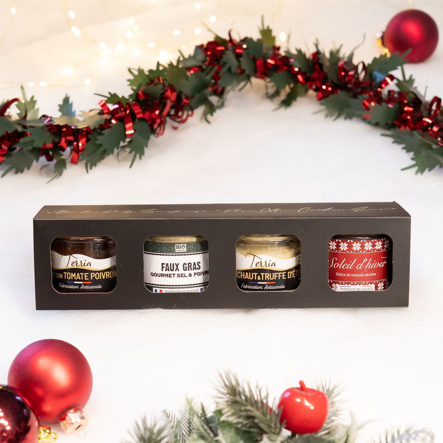 Coffret Faux Gras et Tartinables végétariens