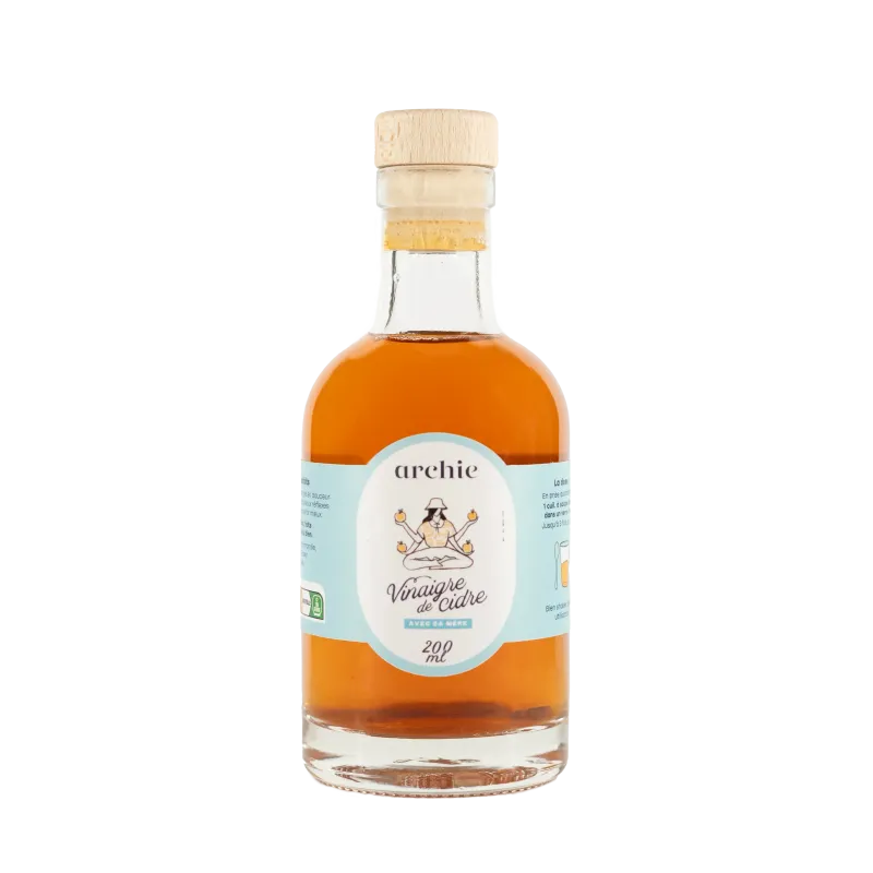 Vinaigre de cidre Bio avec sa mère - Archie