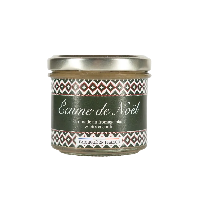 Écume de Noël - Sardinade au fromage blanc & citron confit