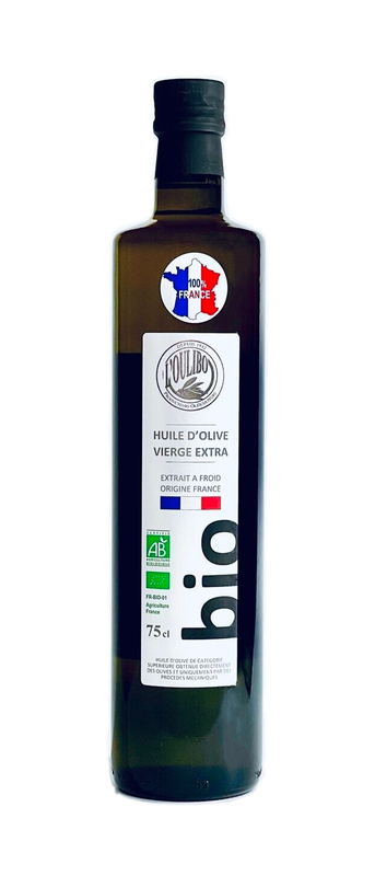 Huile d'olive vierge extra Bio