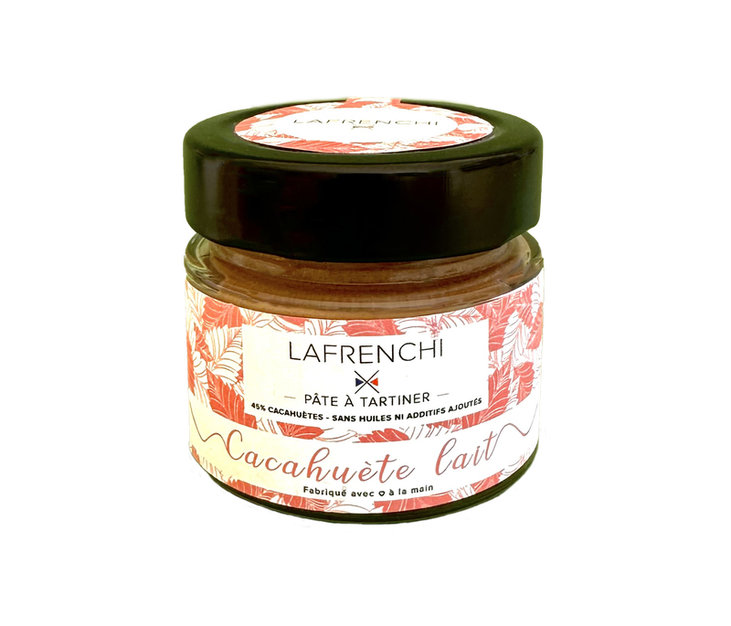 Pâte à tartiner Cacahuète chocolat au lait