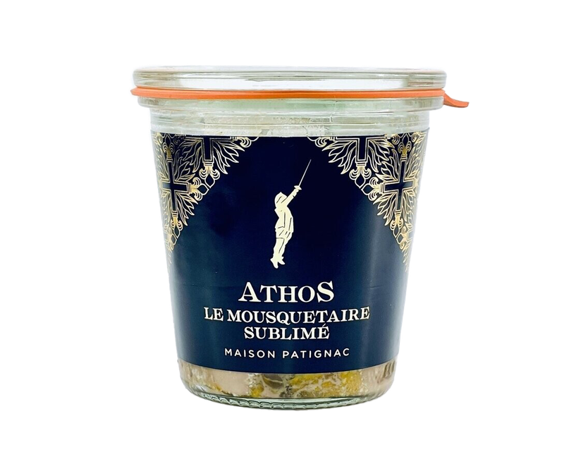 Foie Gras de canard à l'ail noir Athos Foie Gras de canard à l'ail noir Athos