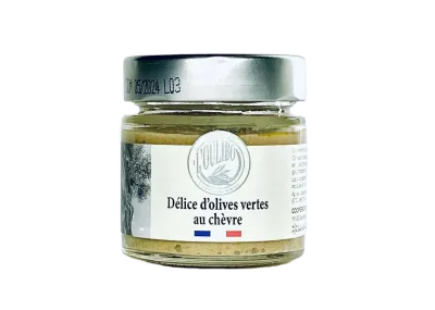 Délice d'olives vertes au chèvre Délice d'olives vertes au chèvre