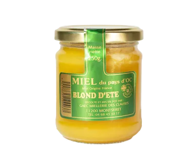 Miel blond d'été 250g