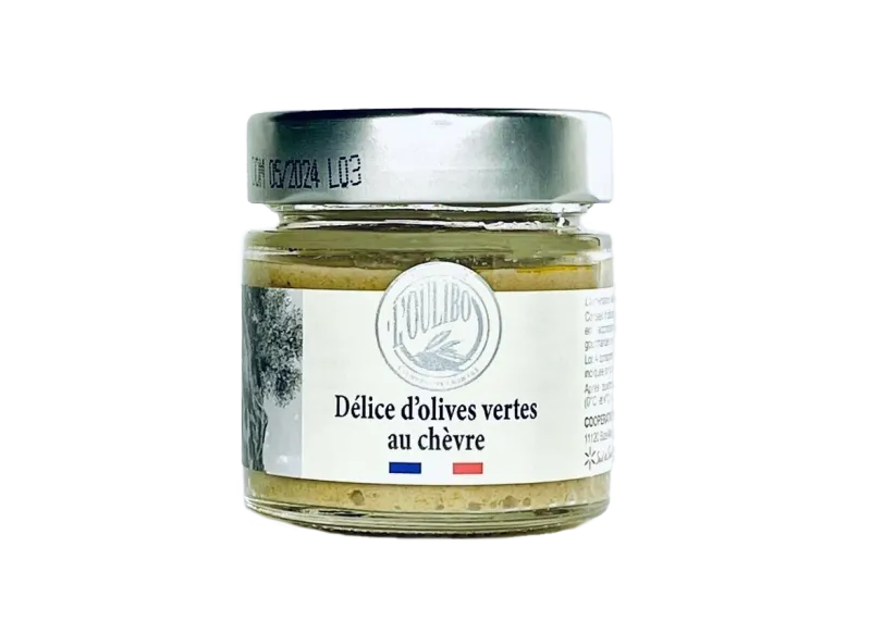Délice d'olives vertes au chèvre