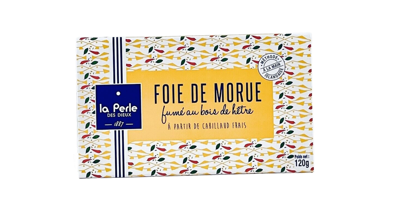 Foie de Morue fumé au bois de hêtre