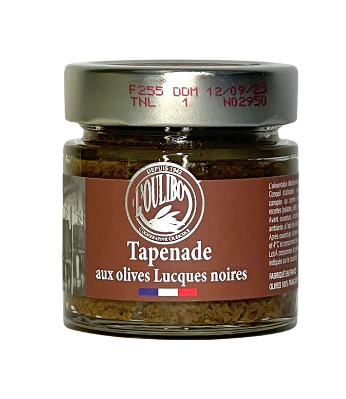 Tapenade aux olives Lucques noires