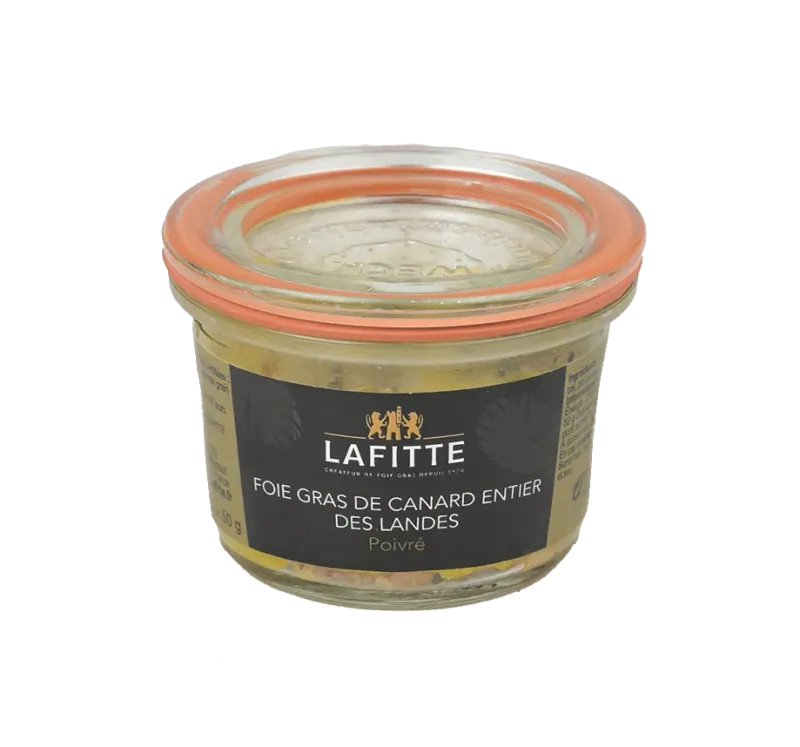 Foie Gras de canard poivré 50g Foie Gras de canard poivré 50g