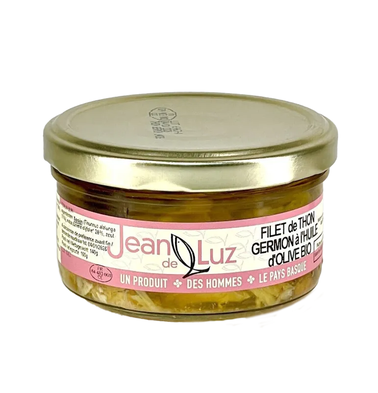 Filet de Thon Germon à l'huile d'olive Bio