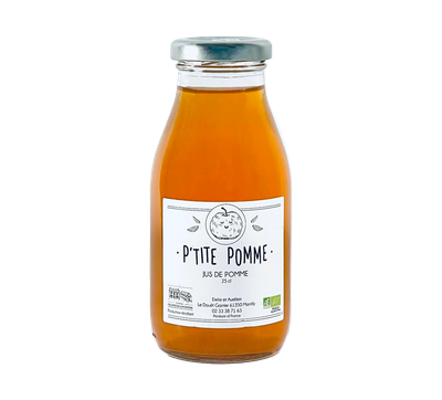 Jus de pomme Bio P'tite Pomme Jus de pomme Bio P'tite Pomme