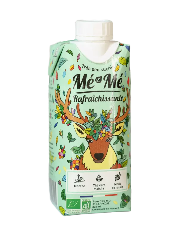Boisson Mé-Mé Rafraîchissante Menthe Bio Boisson Mé-Mé Rafraîchissante Menthe Bio