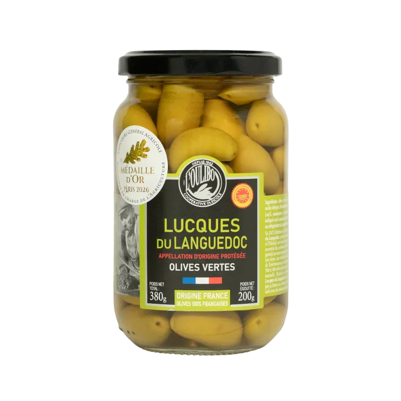 Olives Lucques du Languedoc AOP