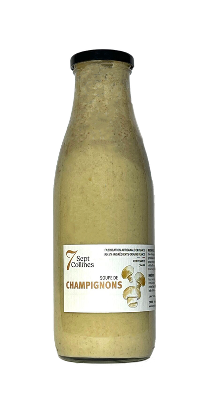 Soupe de champignons de Paris