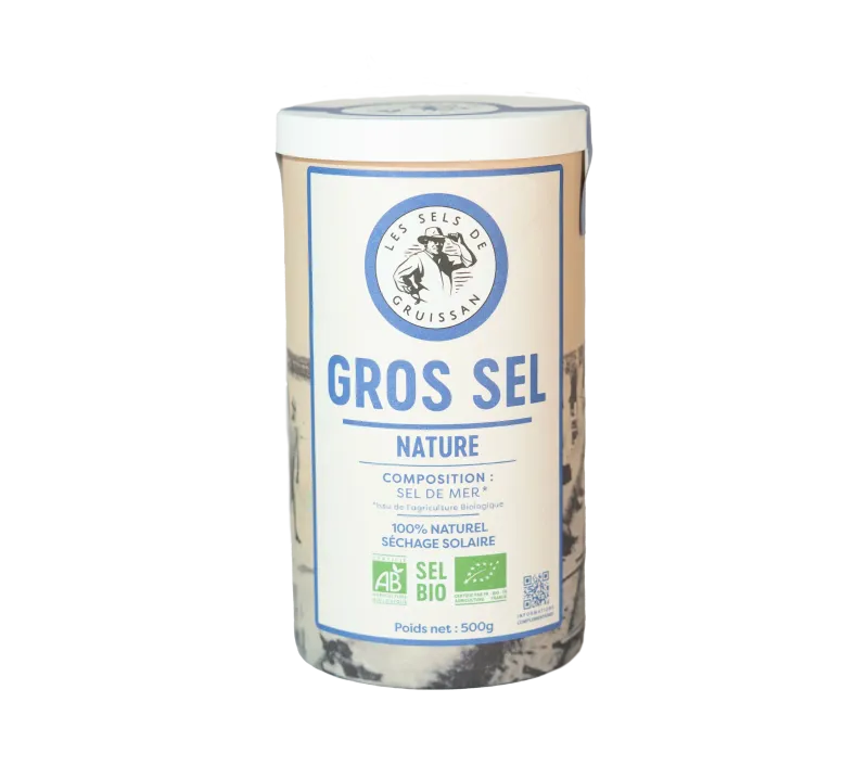 Gros sel nature