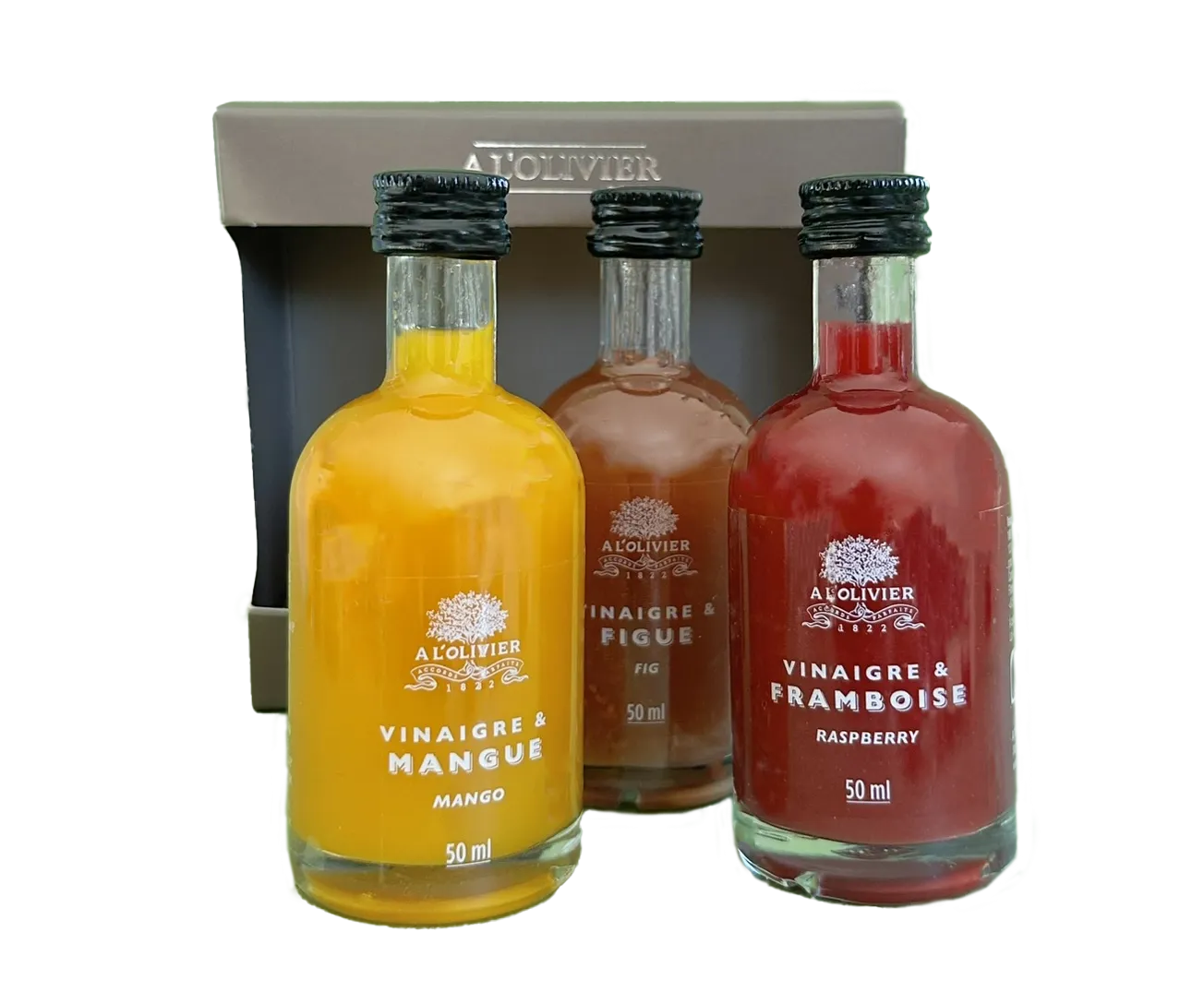 Coffret Vinaigres & fruits Coffret Vinaigres & fruits